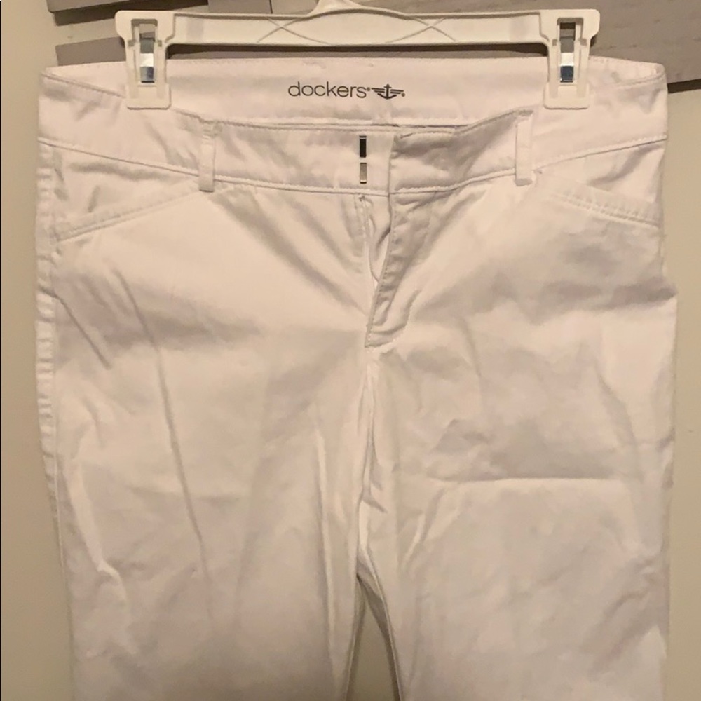 White dress pants